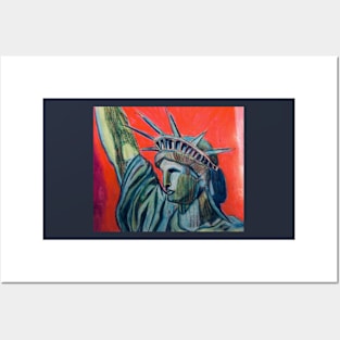 Lady Liberty - America Posters and Art